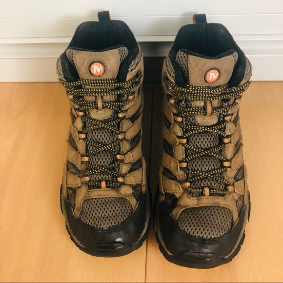 Merrell Mens Moab 3 GTX Waterproof Hiking Boots Size:9.5 - Picture 4 of 9
